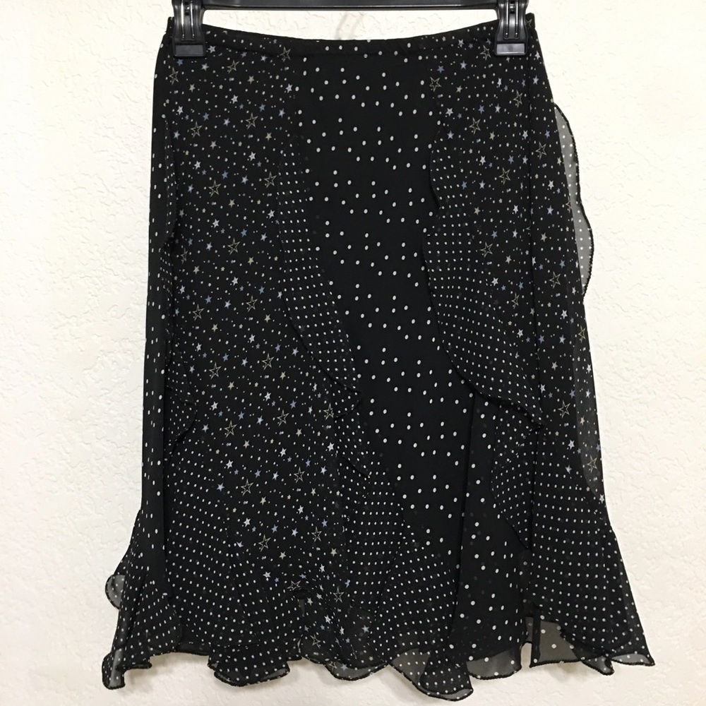 NWT CHELSEA & VIOLET LOVING LAS VEGAS RUFFLE SKIRT - Picture 2 of 7